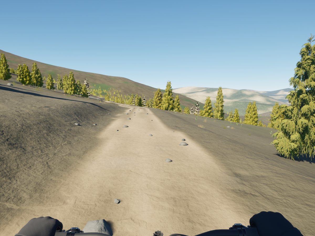 Leadville 100: Powerline: in-game capture