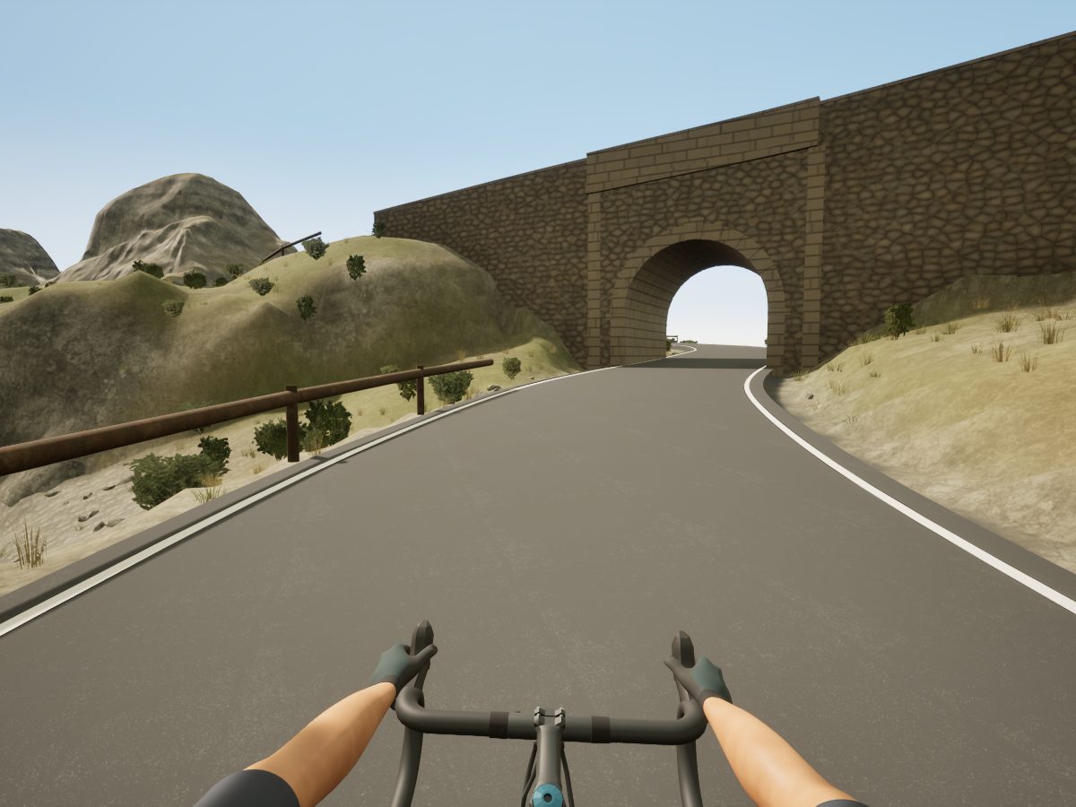 Sa Calobra Climb: in-game capture